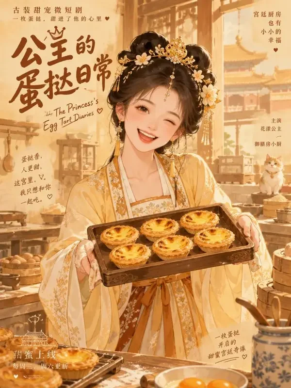 短剧《公主的甜点屋》封面图